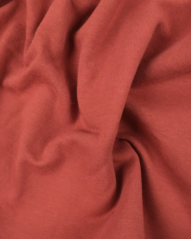 Molleton Jersey Framboise - Maison Klem